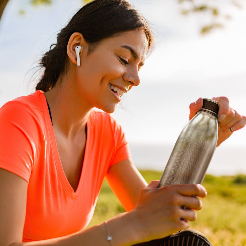 Gourde sport 1 litre (30,5 cm) : quelles fontaines à eau sont assez hautes ? - Blockhütte
