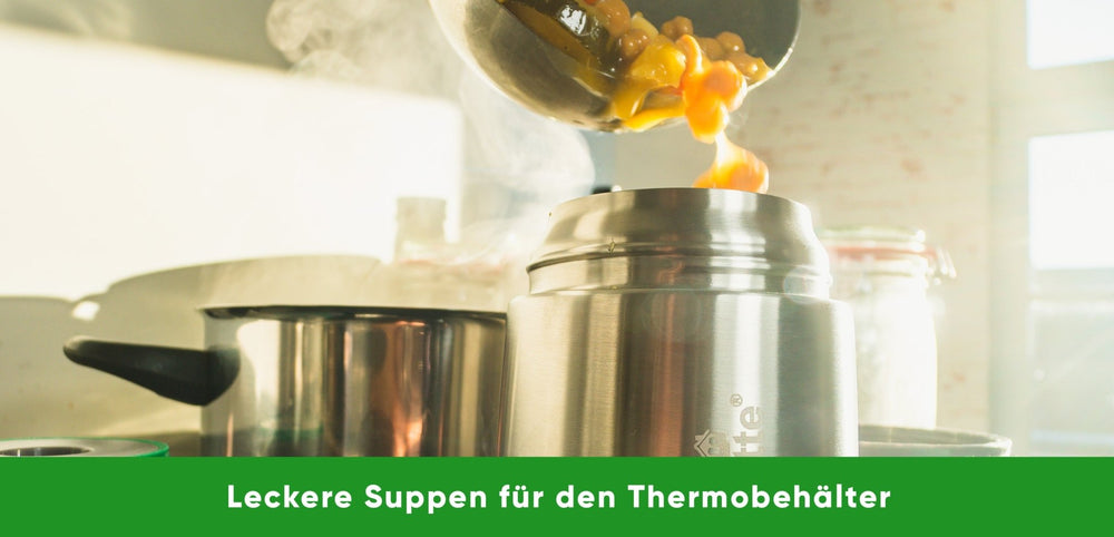 Préparer une soupe pour le thermos alimentaire - de bonnes recettes - Blockhütte