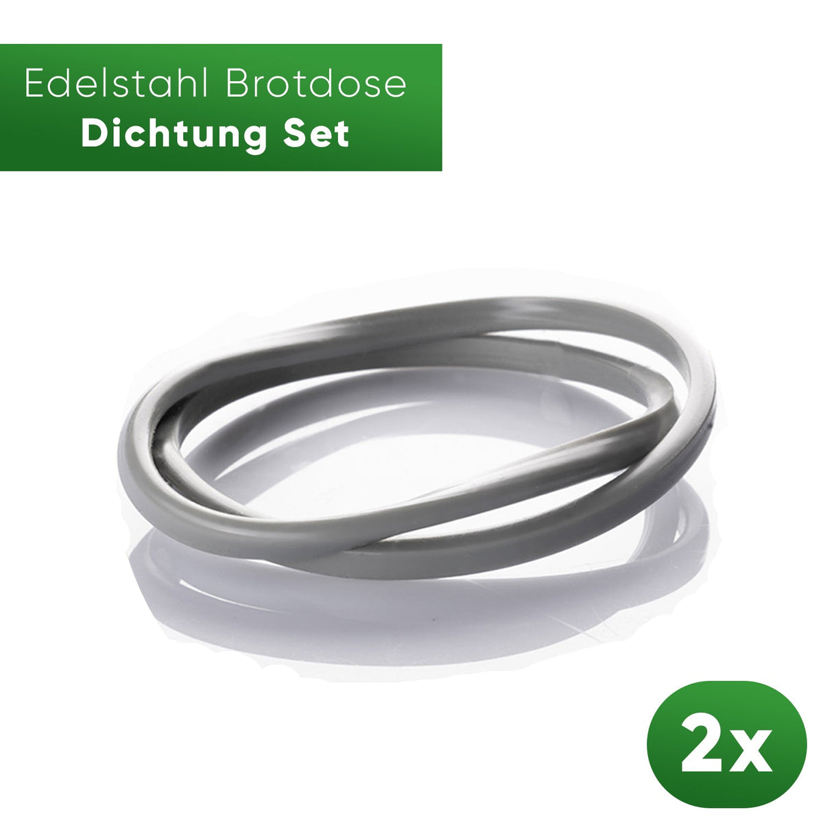 Edelstahl Brotdose - Dichtungen Set | Größe: 800 |